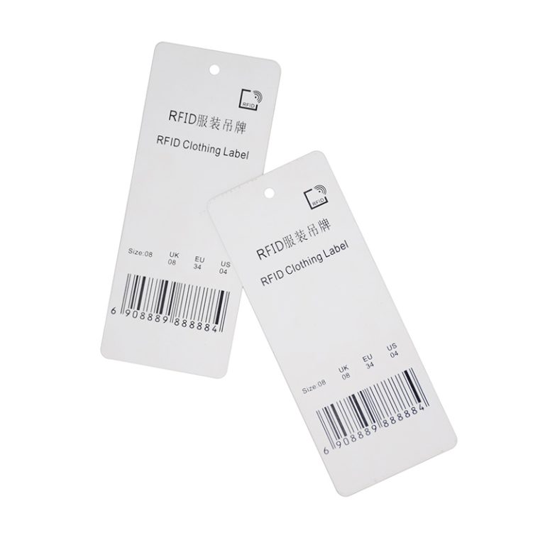 RFID Single piece Hangtags For the Garment Retail