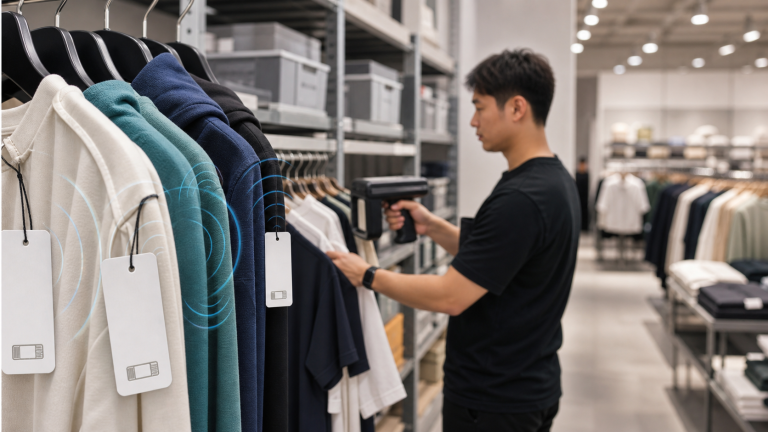 china rfid uniqlo search intent illustrated by RFID clothes tracking in apparel retail