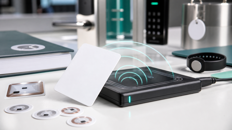 rfid 13 56 mhz HF RFID reader with smart cards and near field RFID tags